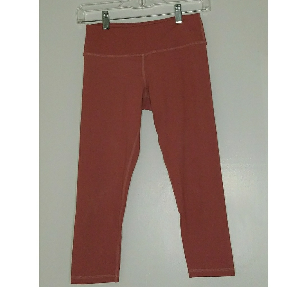 Buffbunny Camilla Crop Legging in Salmon